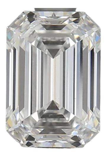1.01 Carat D VS1 Emerald Lab Diamond