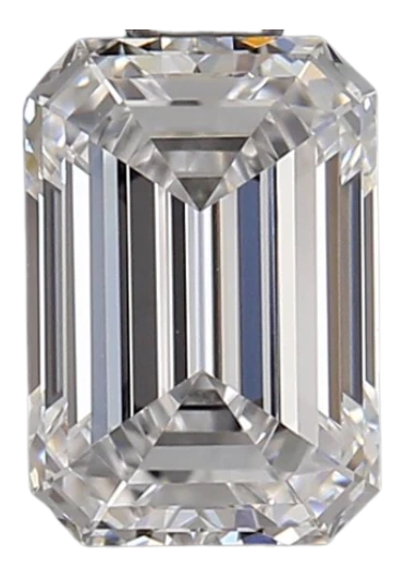 1.01 Carat D VS1 Emerald Lab Diamond