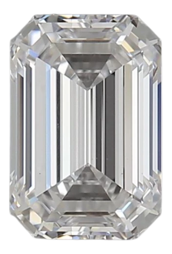 1.01 Carat D VS1 Emerald Lab Diamond