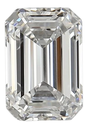 1.01 Carat D VS1 Emerald Lab Diamond