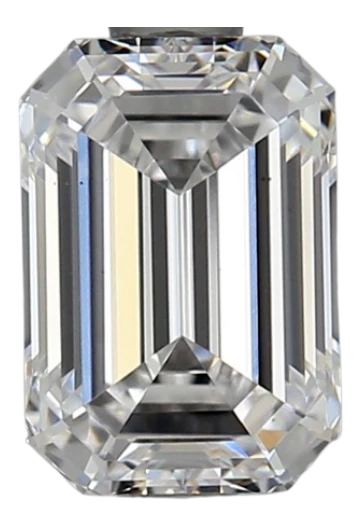1.01 Carat D VS2 Emerald Lab Diamond