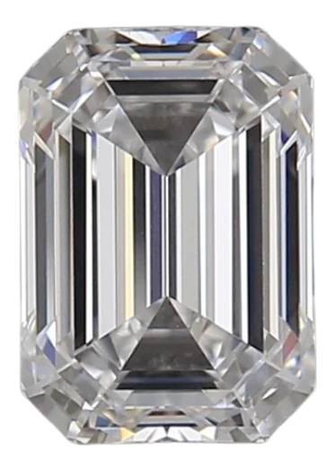 1.01 Carat D VVS2 Emerald Lab Diamond
