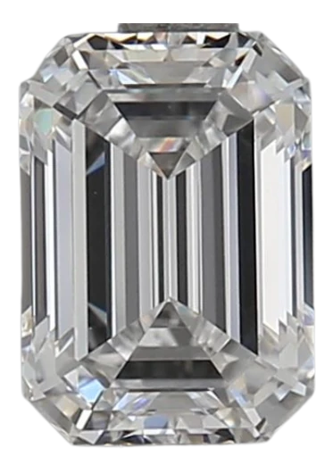 1.01 Carat D VVS2 Emerald Lab Diamond