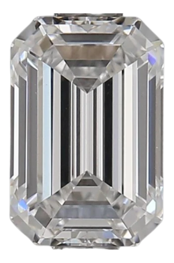 1.01 Carat E VVS2 Emerald Lab Diamond