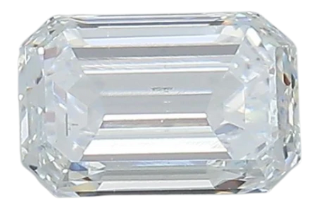 1.02 Carat E SI2 Emerald Lab Diamond