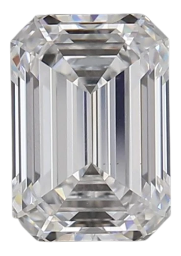 1.02 Carat D VS2 Emerald Lab Diamond