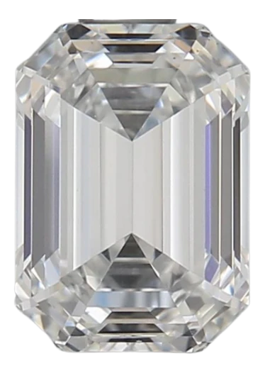 1.02 Carat E VS2 Emerald Lab Diamond