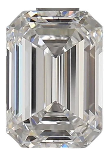 1.03 Carat D VVS2 Emerald Lab Diamond