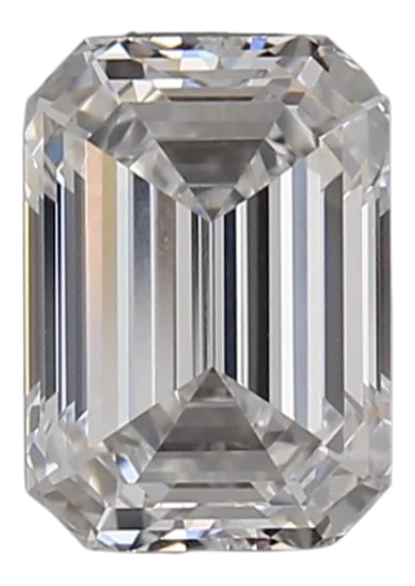 1.03 Carat D VVS2 Emerald Lab Diamond
