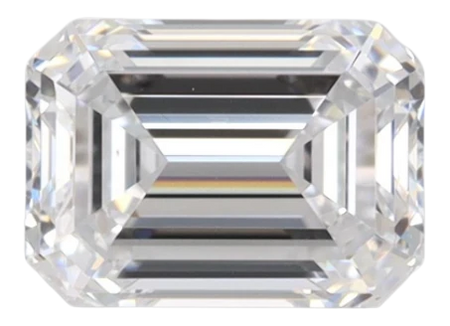 1.04 Carat D VS1 Emerald Lab Diamond