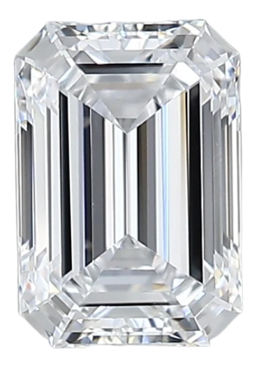 1.06 Carat D VVS1 Emerald Lab Diamond
