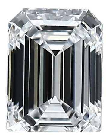 1.07 Carat D VVS1 Emerald Lab Diamond