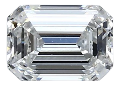 1.08 Carat E VS1 Emerald Lab Diamond