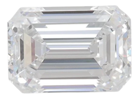 1.09 Carat D VS2 Emerald Lab Diamond