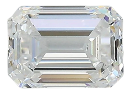 1.12 Carat D VS1 Emerald Lab Diamond