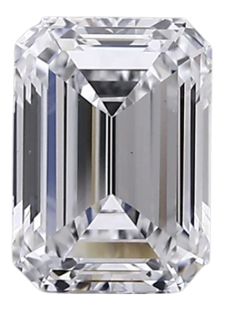 1.12 Carat D VS1 Emerald Lab Diamond