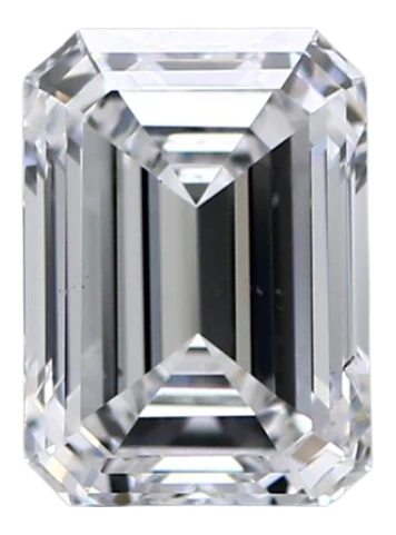 1.17 Carat D VS2 Emerald Lab Diamond