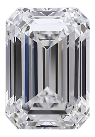 1.19 Carat D VS2 Emerald Lab Diamond