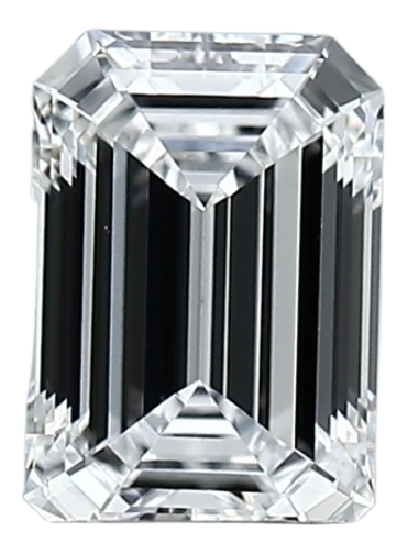 1.2 Carat D VVS2 Emerald Lab Diamond