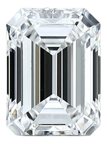 1.22 Carat D VVS2 Emerald Lab Diamond