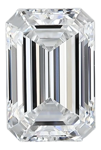 1.42 Carat E VVS2 Emerald Lab Diamond