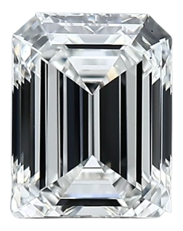 1.44 Carat F VVS1 Emerald Lab Diamond