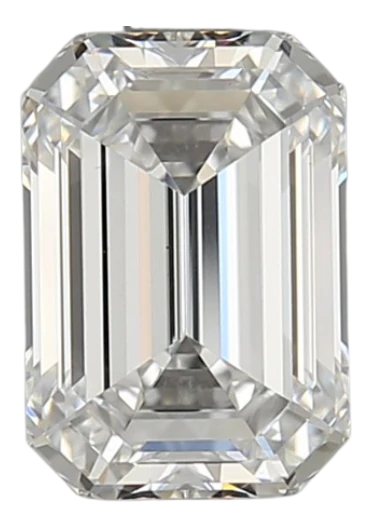 1.5 Carat D VS1 Emerald Lab Diamond