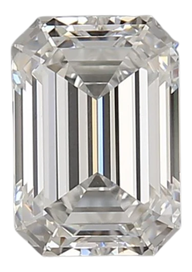 1.5 Carat E VS1 Emerald Lab Diamond
