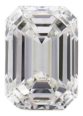 1.51 Carat H VS1 Emerald Lab Diamond