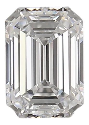 1.53 Carat D VS1 Emerald Lab Diamond