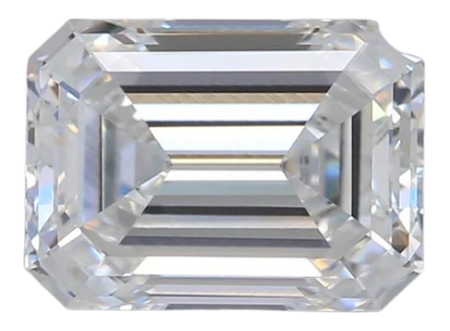 1.56 Carat E VVS1 Emerald Lab Diamond