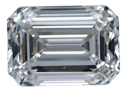 1.65 Carat E VVS2 Emerald Lab Diamond