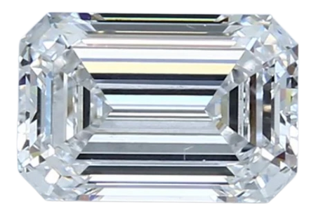 1.71 Carat D VS2 Emerald Lab Diamond