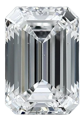 1.8 Carat D VS2 Emerald Lab Diamond