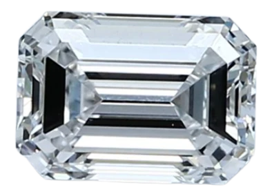 2.03 Carat D VS1 Emerald Lab Diamond