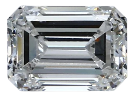 2.13 Carat D VS1 Emerald Lab Diamond