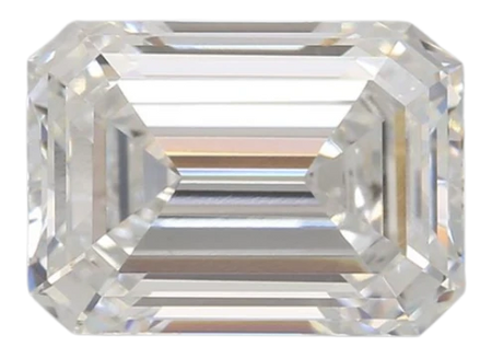 2.58 Carat E VS1 Emerald Lab Diamond
