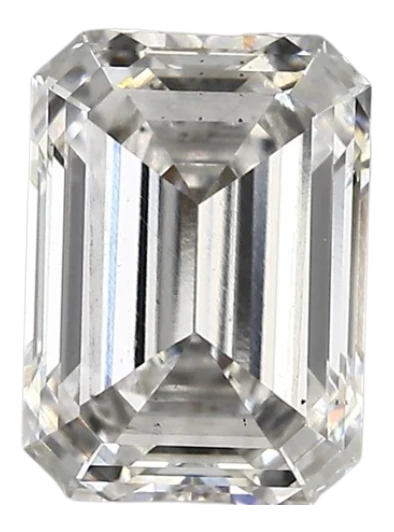 2.87 Carat F VS2 Emerald Lab Diamond