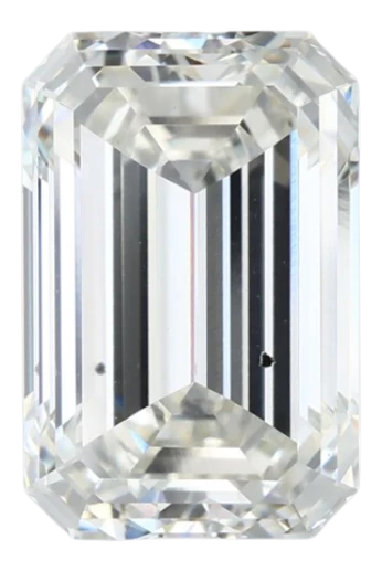 4.14 Carat H SI1 Emerald Lab Diamond