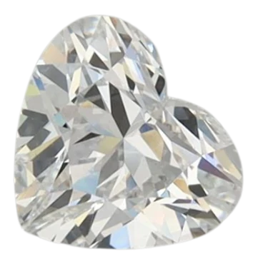 0.8 Carat D VS1 Heart Lab Diamond
