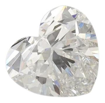 0.83 Carat F VS1 Heart Lab Diamond