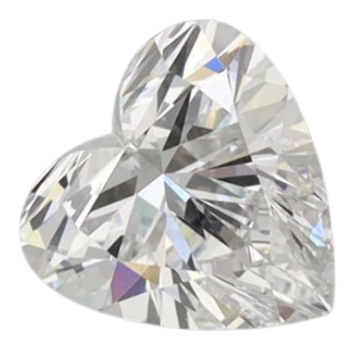 0.94 Carat E VVS2 Heart Lab Diamond