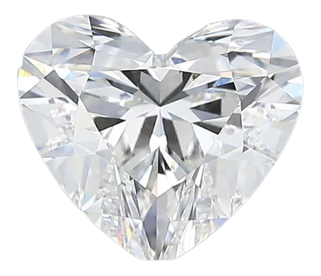 1.42 Carat G VVS2 Heart Lab Diamond
