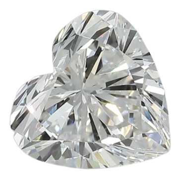 2.04 Carat D VVS2 Heart Lab Diamond