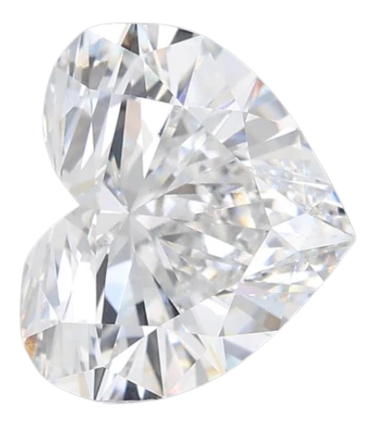 2.07 Carat D VS1 Heart Lab Diamond