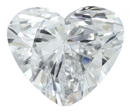 2.09 Carat D VS1 Heart Lab Diamond