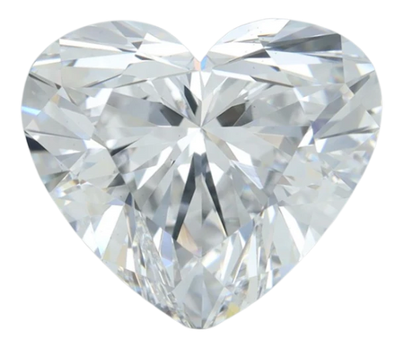 2.09 Carat D VS1 Heart Lab Diamond
