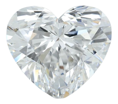 2.1 Carat D VS1 Heart Lab Diamond