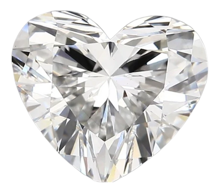 2.69 Carat E VS1 Heart Lab Diamond