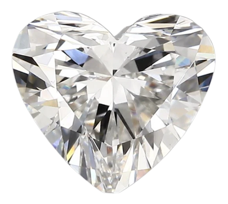 2.69 Carat F VS1 Heart Lab Diamond